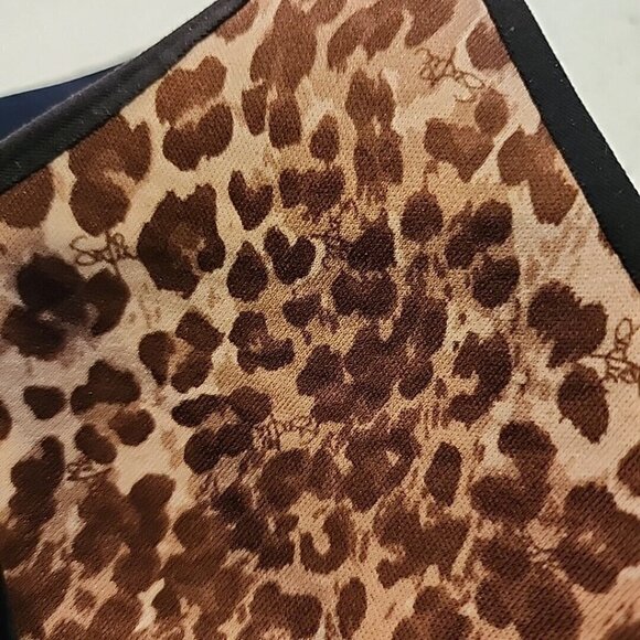 sofia vergara intimates Bra Small Black Animal Print Wireless - Picture 4 of 6